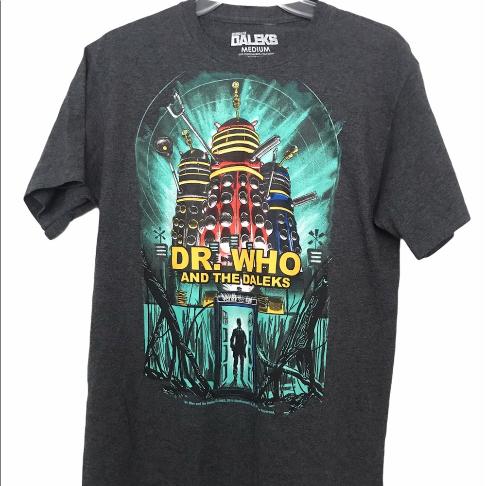 🌹 Dr Doctor Who and The Daleks Shirt